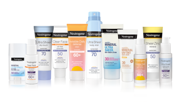 Neutrogena Sun products