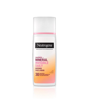 Neutrogena® Purescreen+ Invisible Daily Defense Mineral Face Liquid with SPF 30